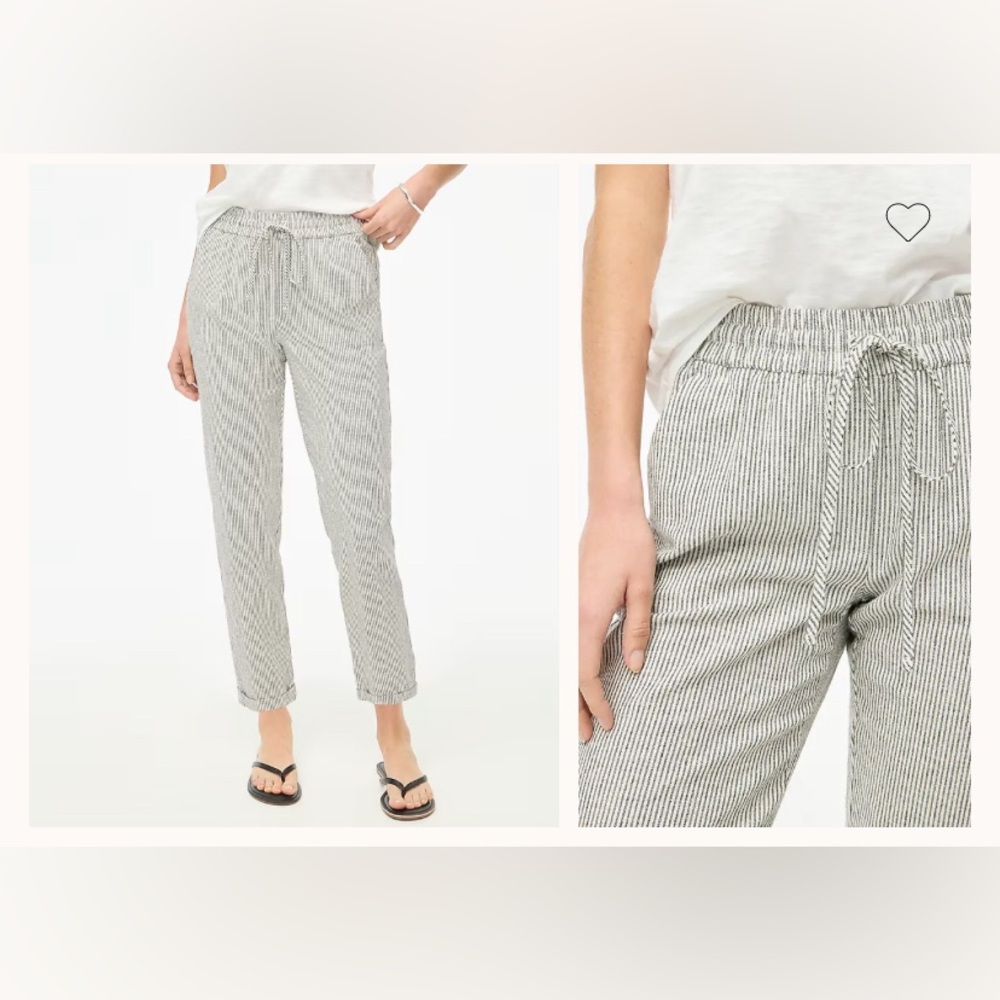 J Crew Striped Pants